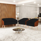 Kit 01 Namoradeira 02 Lugares E 02 Poltronas Stella Corano No