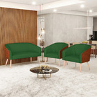 Kit 01 Namoradeira 02 Lugares E 02 Poltronas Stella Corano No