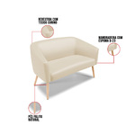 Kit 01 Namoradeira 02 Lugares E 02 Poltronas Stella Corino Be