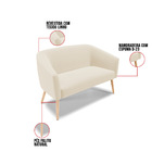 Kit 01 Namoradeira 02 Lugares E 02 Poltronas Stella Linho Pal