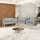 Kit 01 Namoradeira 02 Lugares E 02 Poltronas Stella Veludo Lu