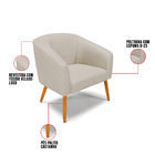 Kit 01 Namoradeira 02 Lugares E 02 Poltronas Stella Veludo Lu