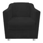 Kit 01 Namoradeira 02 Poltronas Tilla Preto