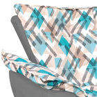 Kit 01 Namoradeira Com 01 Poltrona E 01 Puff Opala D33 Pés Pa