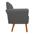 Kit 01 Namoradeira Com 02 Poltronas Dinamarca Premium Suede C