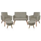 Kit 01 Namoradeira Com 02 Poltronas E 02