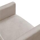 Kit 01 Namoradeira E 01 Poltrona Larissa Suede Pés Palito Cas