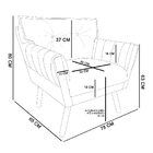 Kit 01 Namoradeira E 02 Poltronas Anitta