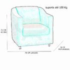 Kit 01 Namoradeira E 02 Poltronas Decorativa Bia Suede Marsala