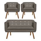 Kit 01 Namoradeira E 02 Poltronas Julia