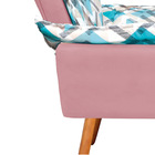 Kit 01 Namoradeira E 02 Poltronas Opala Composê Suede Com Est