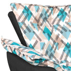 Kit 01 Namoradeira E 02 Poltronas Opala Composê Suede Com Est