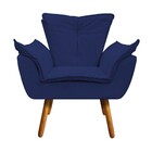 Kit 01 Namoradeira E 02 Poltronas Opala Corino Pés Palito Cas