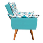 Kit 01 Namoradeira E 02 Poltronas Opala D33 Pés Palito Castan