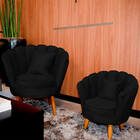 Kit 01 Poltrona  Adulto E 01 Poltrona Infantil Pétala Decorat