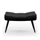 Kit 01 Poltrona E 01 Puff Sher Facto Pés Palito De Ferro - D'