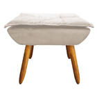 Kit 01 Poltrona Opala Com 01 Puff Opala