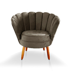 Kit 01 Sofá 2 Lugares Namoradeira E 02 Poltronas Pétala Para