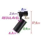 Kit 01 Trilho Eletrificado 1m + 5 Spots Preto 12w Branco Frio