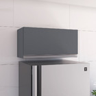 Kit 02 Armários Aéreo Geladeira Cozinha Andréia 60cm 01 Porta