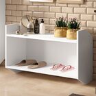 Kit 02 Armários Aéreos Sem Porta Soul Branco Tx - Be Mobiliár