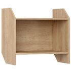 Kit 02 Armários Aéreos Sem Porta Soul Carvalho Mel - Be Mobil