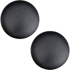 Kit 02 Assentos Redondo Banqueta Cadeira Estofados Poltronas