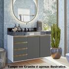 Kit 02 Balcoes Para Banheiro Sem Tampo Mdf Kali Cj16 Nicioli