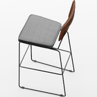 Kit 02 Banqueta Alta Cozinha Sala Jantar Allana L02 Couríssim