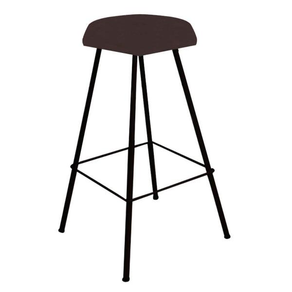 Kit 02 Banqueta Alta Lari Eiffel Preto Marrom