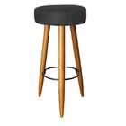 Kit 02 Banqueta Alta Lia Preto