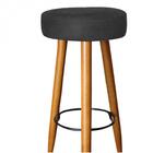 Kit 02 Banqueta Alta Lia Preto