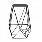 Kit 02 Banqueta Alta Loli Gourmet Bar Ferro Preto Cinza