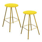 Kit 02 Banqueta Alta Loni Eiffel Industrial Cozinha Bar Balcã