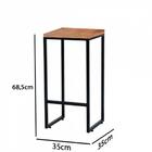 Kit 02 Banqueta Alta Lua Industrial