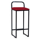 Kit 02 Banqueta Alta Luffi Com Encosto Cozinha Bar Balcão Bis