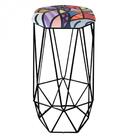 Kit 02 Banqueta Aramado Liz Base Preto Romero Brito