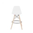 Kit 02 Banqueta Eiffel - Branco Branco