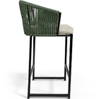 Kit 02 Banqueta Para Área Gourmet Cozinha Varanda Corda Náuti