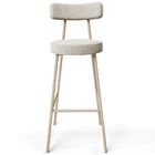 Kit 02 Banquetas Alta Bar Cozinha Sala De Jantar Aço Milão Ar