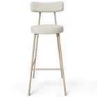 Kit 02 Banquetas Alta Bar Cozinha Sala De Jantar Aço Milão Ar