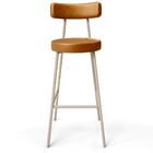 Kit 02 Banquetas Alta Bar Cozinha Sala De Jantar Aço Milão Ar