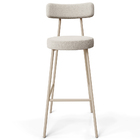 Kit 02 Banquetas Alta Bar Cozinha Sala De Jantar Aço Milão Ar