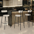 Kit 02 Banquetas Alta Bar Cozinha Sala De Jantar Estrutura Em