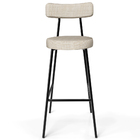 Kit 02 Banquetas Alta Bar Cozinha Sala De Jantar Estrutura Em