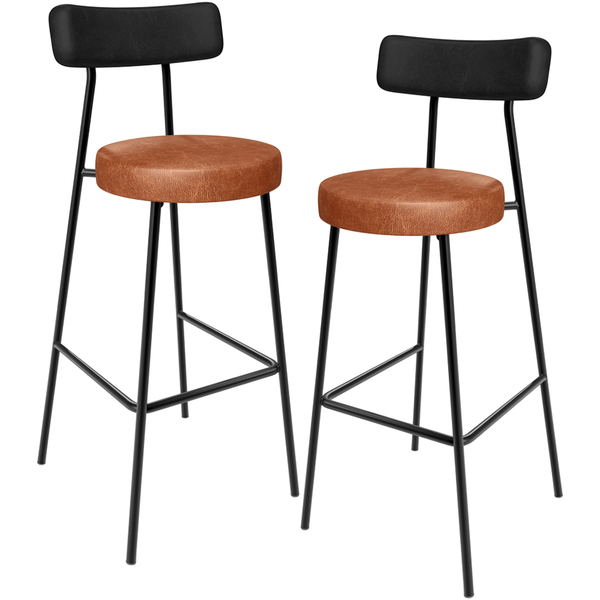 Kit 02 Banquetas Alta Bar Cozinha Sala De Jantar Milão L02 Co