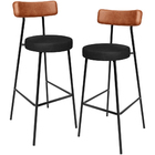 Kit 02 Banquetas Alta Bar Cozinha Sala De Jantar Milão L02 Co