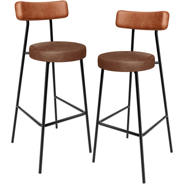 Kit 02 Banquetas Alta Bar Cozinha Sala De Jantar Milão L02 Co