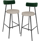 Kit 02 Banquetas Alta Bar Cozinha Sala Jantar Milão L02 Facto