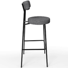 Kit 02 Banquetas Alta Cozinha Bar Sala Jantar Estrutura Em Aç